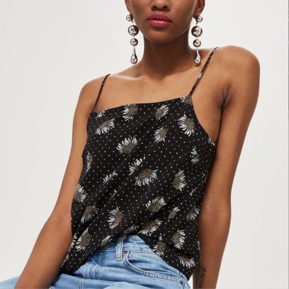 Topshop Daisy Camisole Tank Top